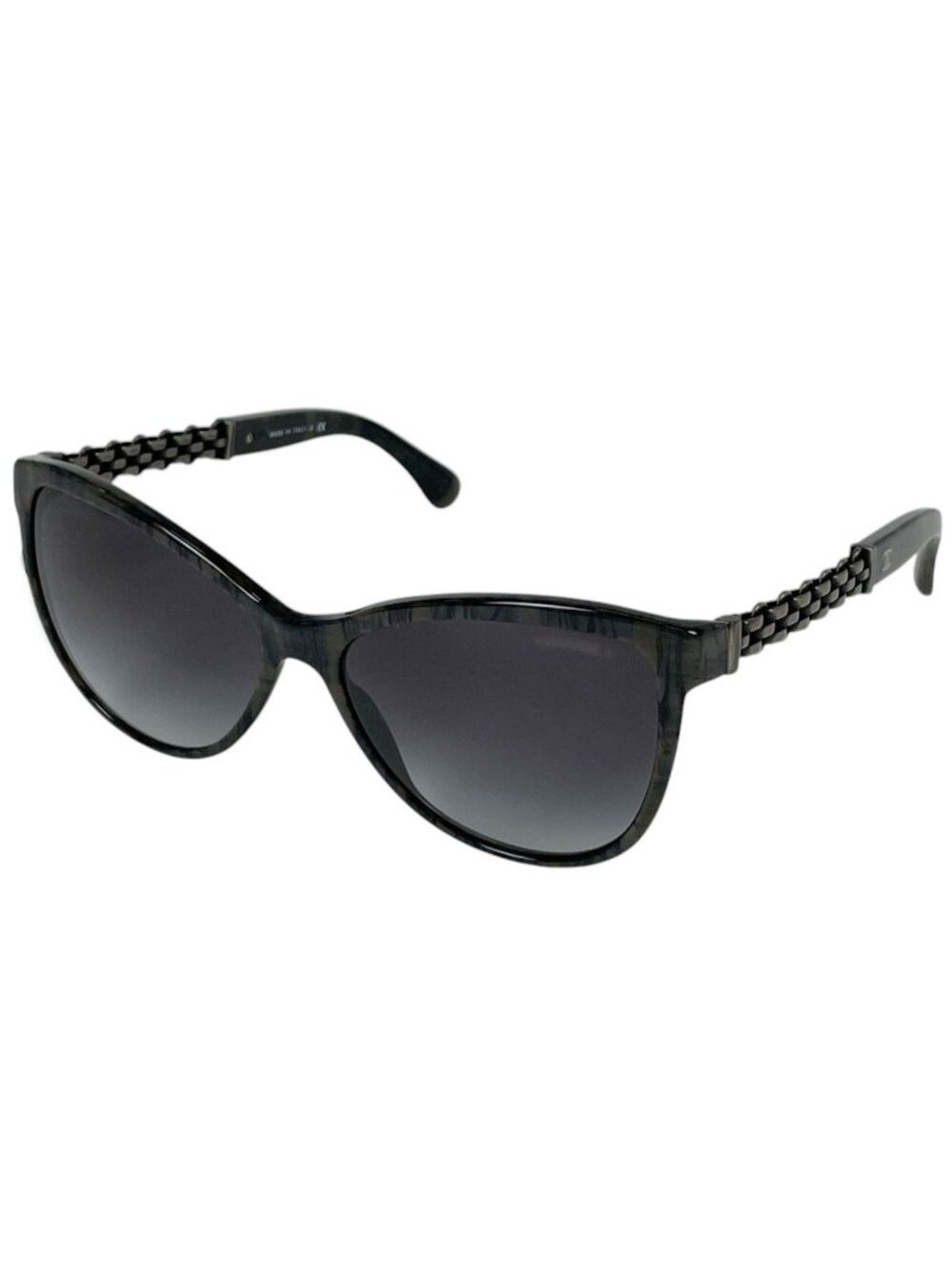 Chanel Sunglasses CC Logo Eyewear Gradient Acetate Black